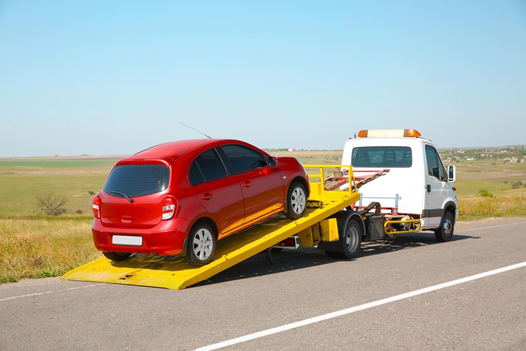 remorquage de voiture